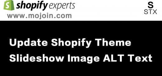 Edit Shopify Theme Slideshow Image ALT